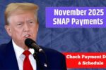 SNAP Benefits November 2025: Check Payment Dates & Schedule