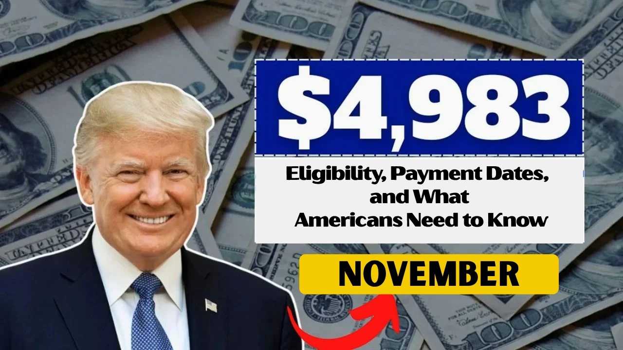 $4983 Direct Deposit 2025: Eligibility, Payment Dates, and What Americans Need to Know
